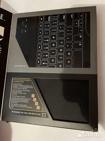 Чехол-клавиатура zaggkeys PROfolio+ для iPad