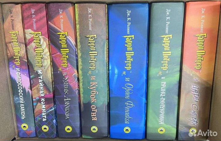 Гарри поттер, комплект 7 книг, новые