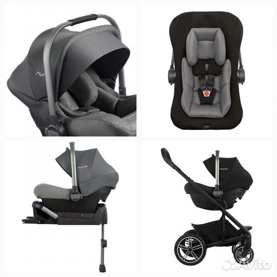 Автолюлька Nuna Pipa Lite + Isofix base