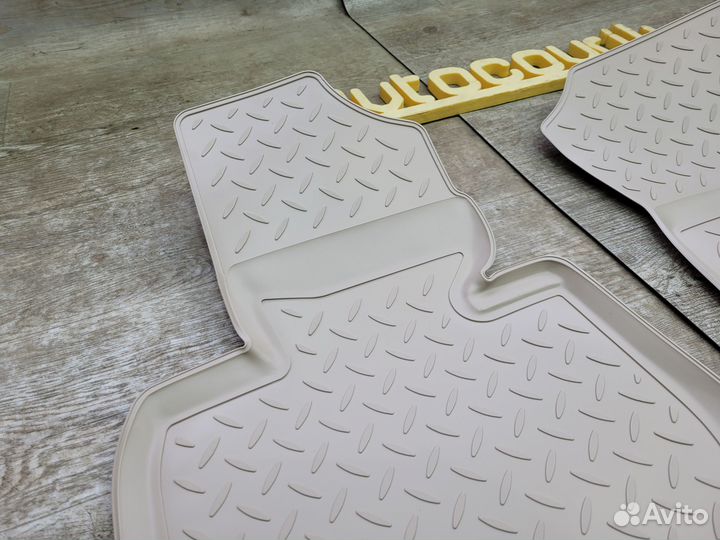 Коврики в салон BMW X4 F26 (2014-2018) Бежевые