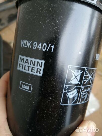 Топливный фильтр wdk940/1 mann filter
