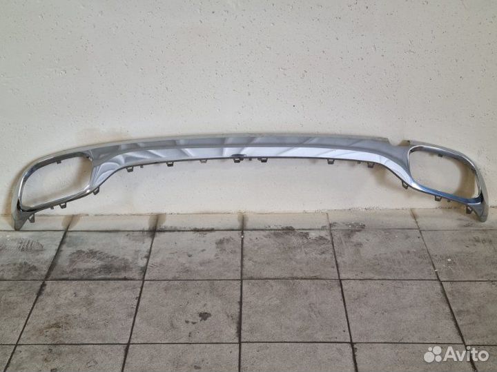 Накладка бампера задняя Mercedes-Benz Gle-Class