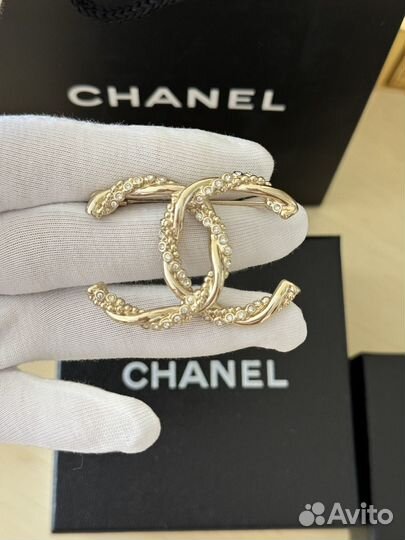 Брошь chanel, Premium в упаковке