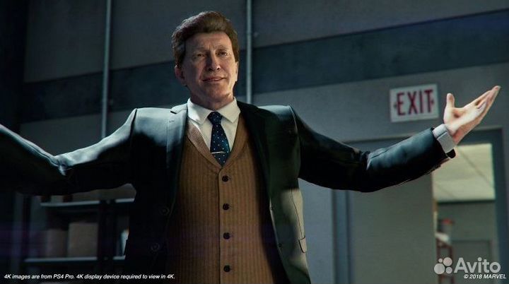 PS4 Marvel Человек-Паук (Spider - Man) Новый