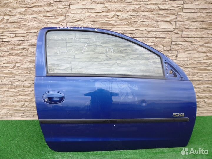 Опель Корса С 3D дверь передняя правая с 2000-2006