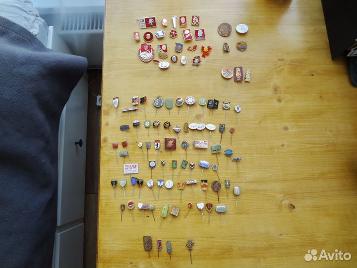 Набор значков СССР 98 штук