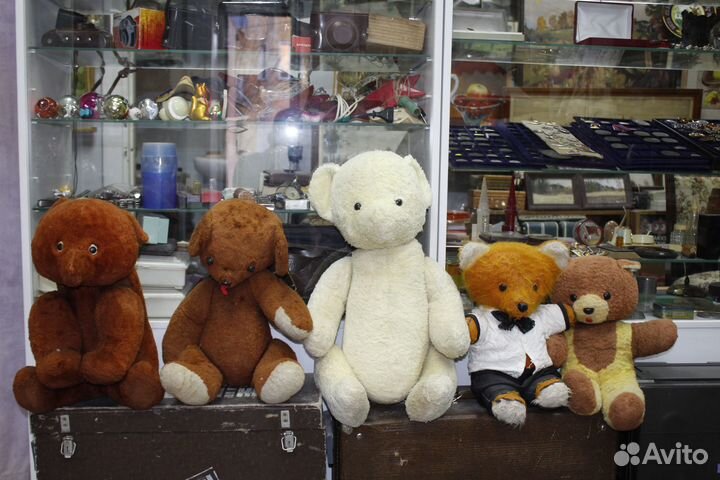 Медведи опилочные времен СССР