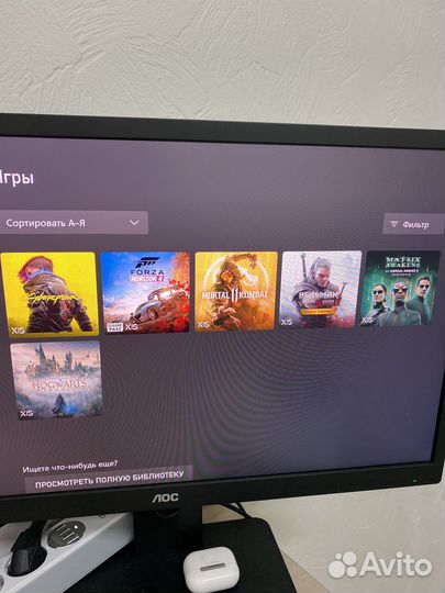 Xbox Series S с играми