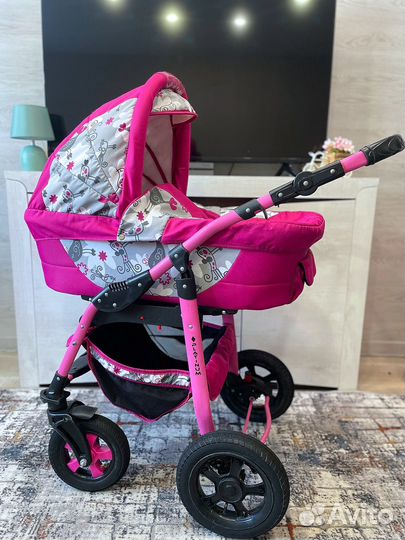 Коляска 2 в 1 для принцессы