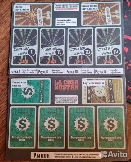 Пнп настольная игра la cosa nostra (коза ностра)