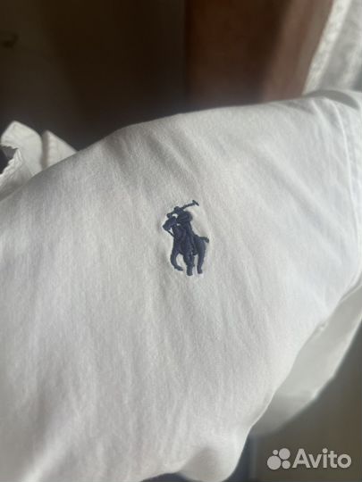 Polo Ralph Lauren рубашка белая Оригинал