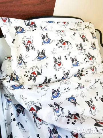 Постельное белье в детскую кроватку новое