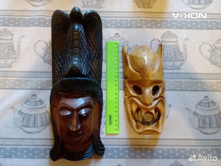 Маска деревянная