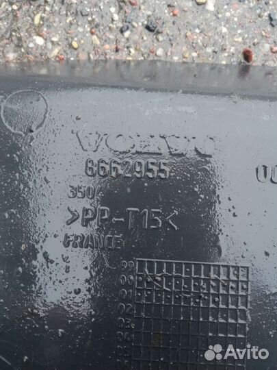 Volvo S60 дефлектор радиатора