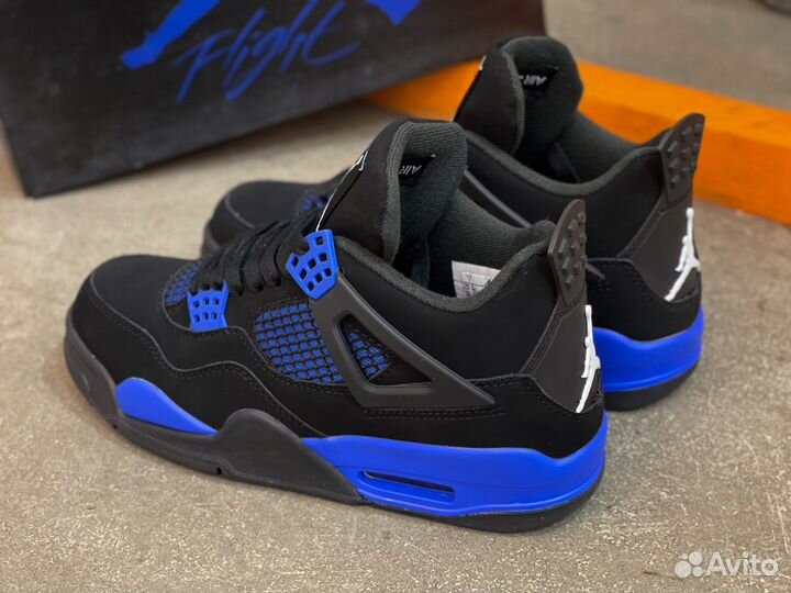 Nike Air Jordan 4 Retro Black Game Royal