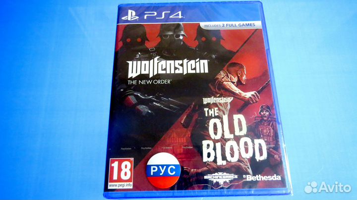 Wolfenstein: The New Order+The Old Blood PS4 / PS5