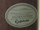 Акустическая гитара epiphone aj-100na объявление продам