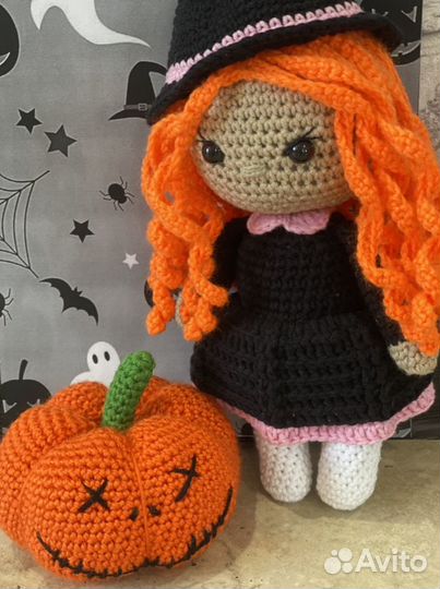 Кукла.Вязаные игрушки ручной работы