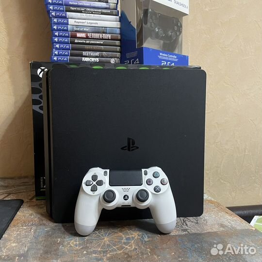 Sony Playstation 4 / Slim / 1000gb + 400 игр