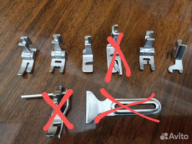 Лапки для швейной машины Veritas + шпулька