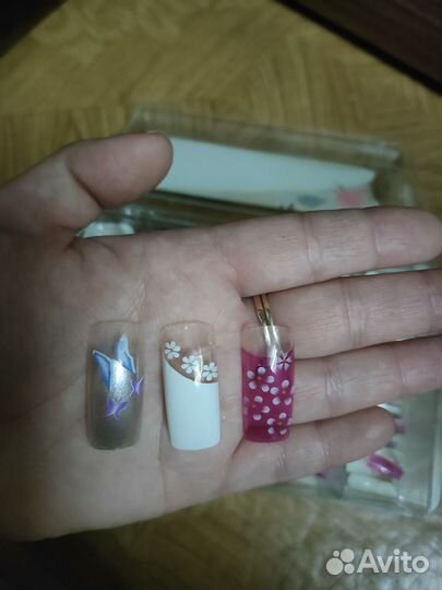 Типсы для наращивания ногтей