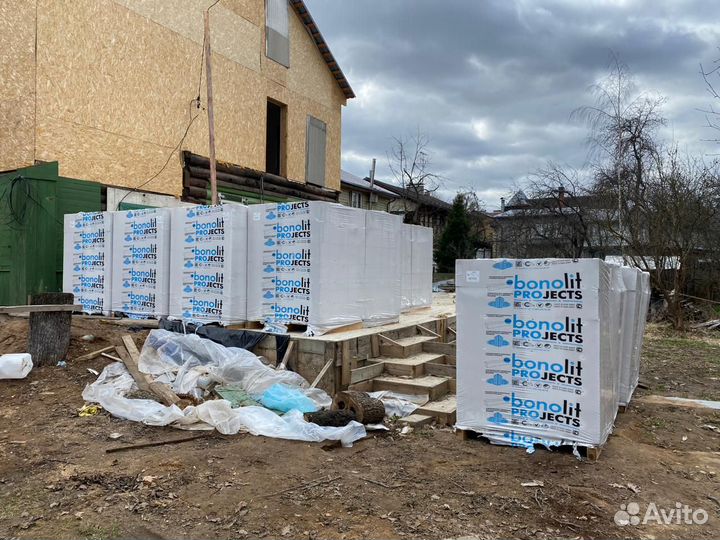 Газобетонные блоки, Газосиликатные блоки Бонолит