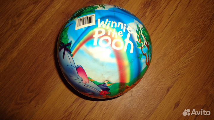 Мяч детский пвх 13см Винни-Пух