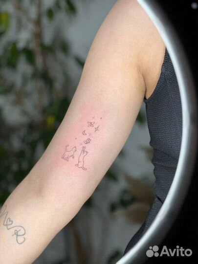 Мини тату
