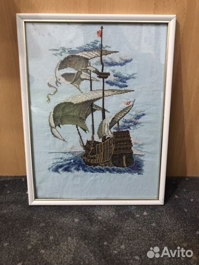 Готовая вышивка