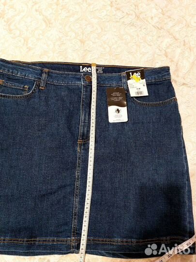Юбка джинсовая с шортами LEE нов