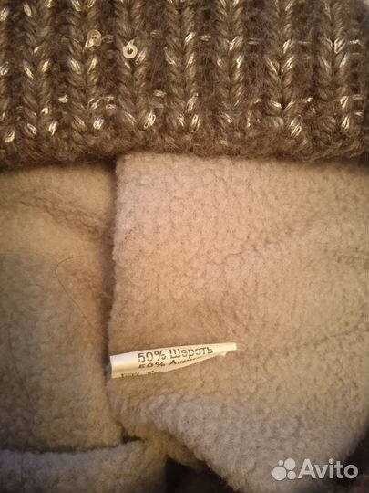 Шапка женская вязаная