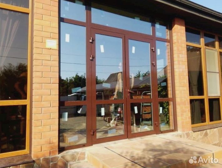 Раздвижные алюминиевые окна, двери, витражи