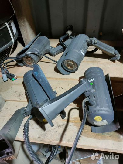 Камеры видеонаблюдения rvi 4 шт