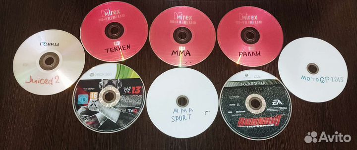 Диски на xbox 360