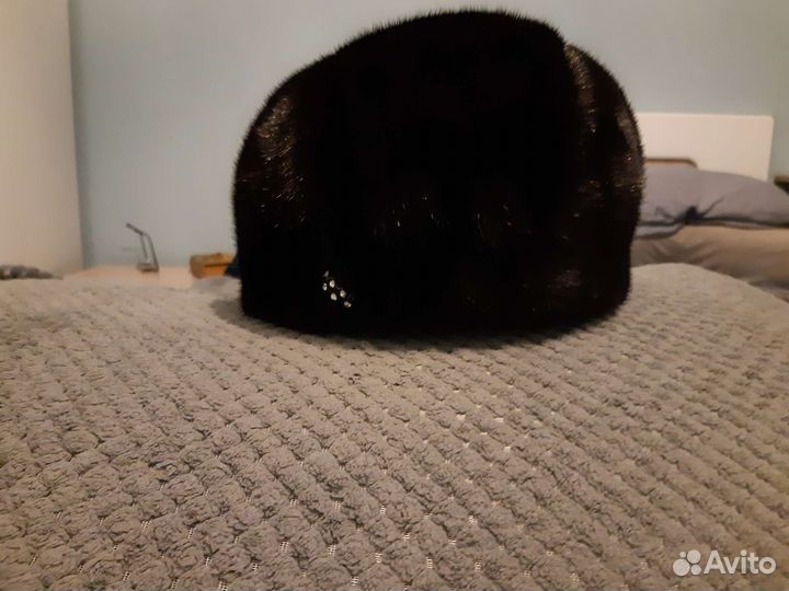 Берет женский норковый