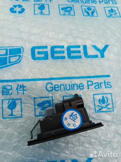 Фонарь подсветки номера Geely Monjaro