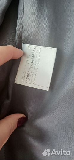 Пальто шерстяное новое