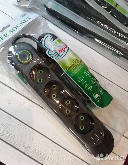 Сетевые фильтр с 3 usb, 3 модели