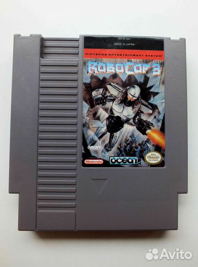 Картридж NES robocop 3 nintendo