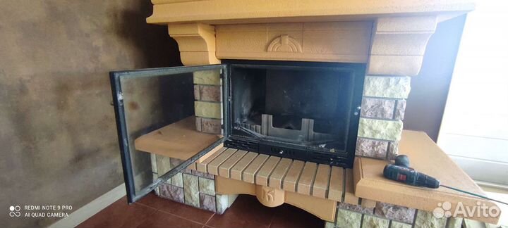 Камин печь дровяная