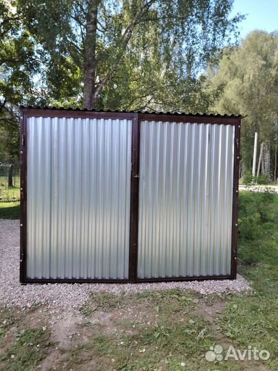 Гараж Ракушка из металлопрофиля