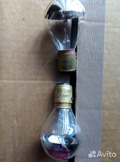 Лампа луф4 матовая; Лампа зеркальная 12В 50Вт