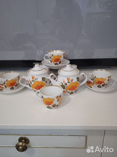 Сервиз чайный СССР. Хайта 70 е годы