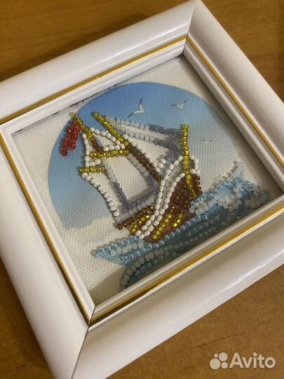 Картины из бисера