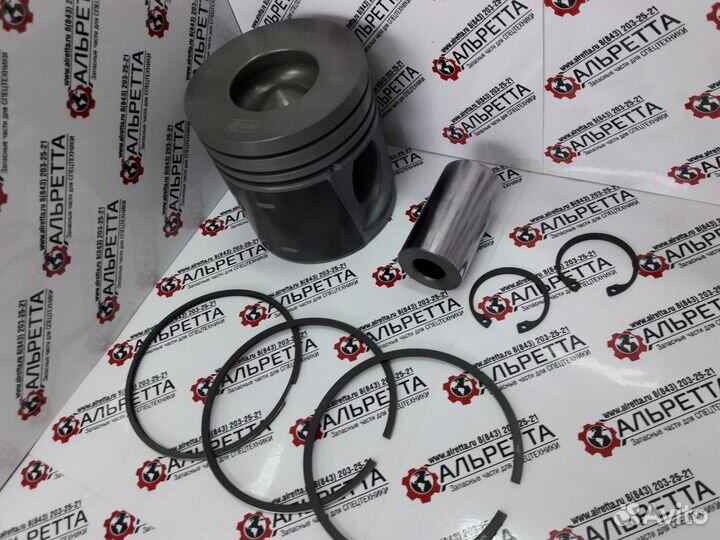 Поршень в сборе с кольцами 4115P012 двс Perkins