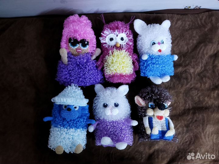 Мочалки игрушки