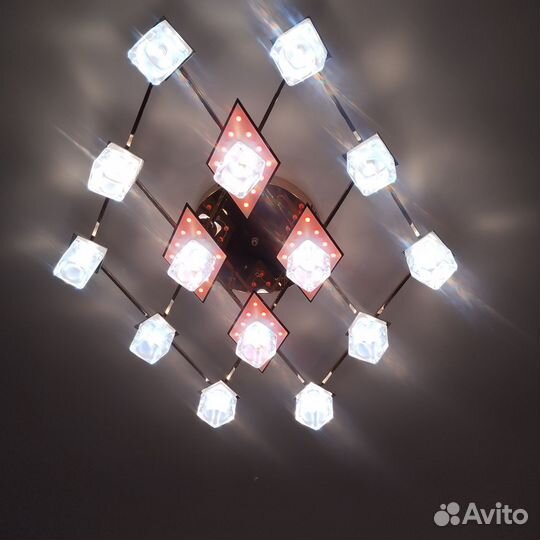 Люстра потолочная бу