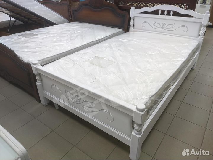 Кровать 120 массив