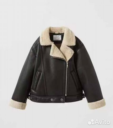 Дубленка косуха Zara 122-164