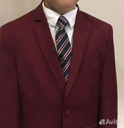 Новый галстук + зажим Acoola для мальчика